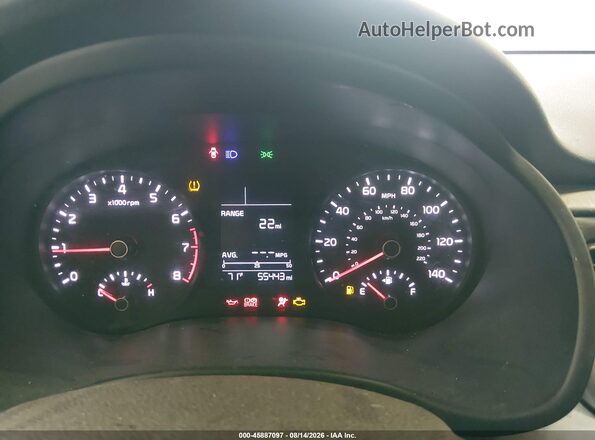 3KPA25ABXJE052708 2018 KIA RIO Silver Հետևի նստատեղերի տեսք
