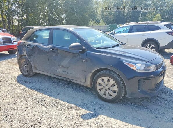 3KPA25ABXJE060050 2018 KIA RIO Black Передня права чверть
