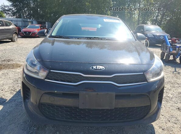 3KPA25ABXJE060050 2018 KIA RIO Black Вид спереду