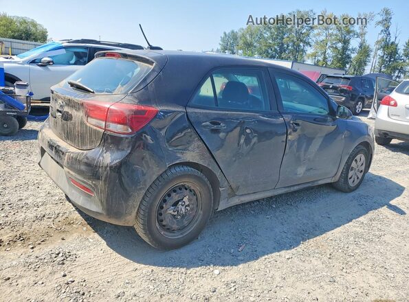 3KPA25ABXJE060050 2018 KIA RIO Black Задня права чверть