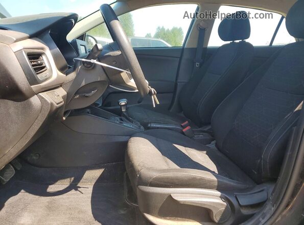 3KPA25ABXJE060050 2018 KIA RIO Black Вид салону спереду