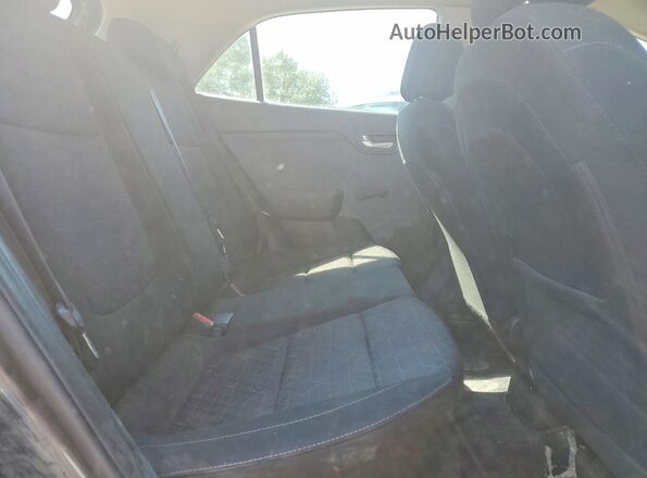 3KPA25ABXJE060050 2018 KIA RIO Black Вид задніх сидінь