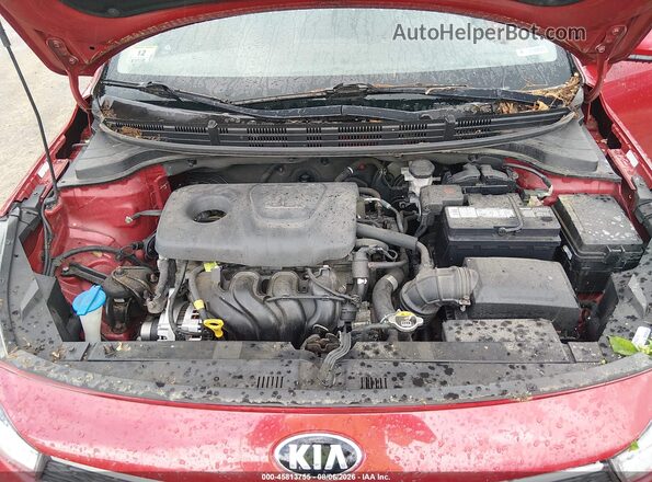 3KPA25ABXJE095039 2018 KIA RIO Red Rear view