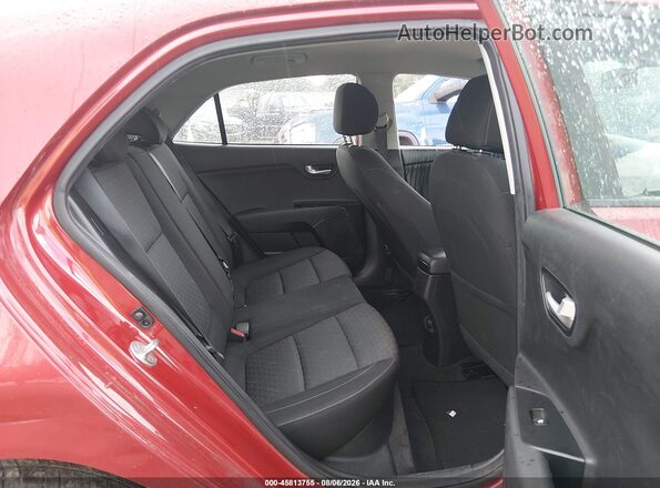 3KPA25ABXJE095039 2018 KIA RIO Red VIN sticker view