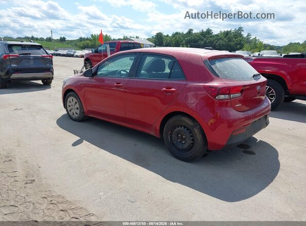 3KPA25ABXJE095039 2018 KIA RIO Red Rear left