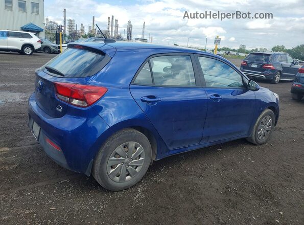 3KPA25ABXKE234796 2019 KIA RIO Blue Rear right