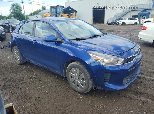 3KPA25ABXKE234796 2019 KIA RIO Blue Front right