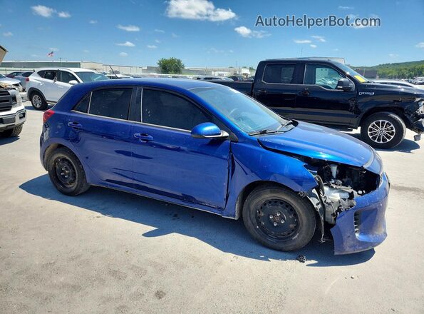 3KPA25AD1LE329511 2020 KIA RIO Синий Передняя правая четверть