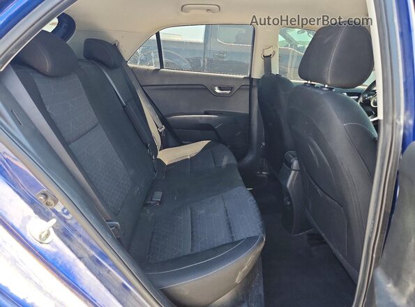 3KPA25AD1LE329511 2020 KIA RIO Синий Вид задних сидений