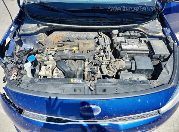 3KPA25AD1LE329511 2020 KIA RIO Синий Вид задней части салона