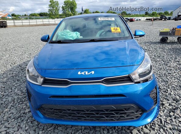 3KPA25AD1PE595844 2023 KIA RIO Синий Вид спереди