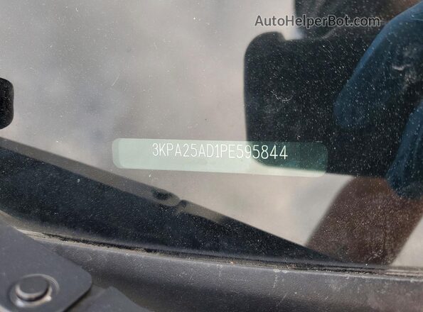 3KPA25AD1PE595844 2023 KIA RIO Синий Вид подкапотного пространства