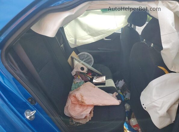 3KPA25AD1PE595844 2023 KIA RIO Синий Вид задних сидений