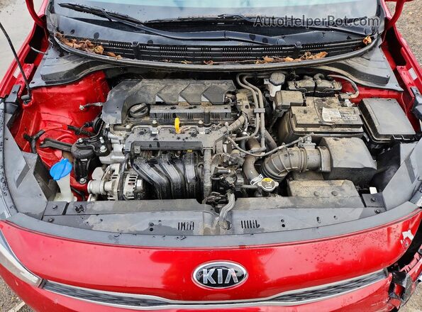 3KPA25AD3LE343930 2020 KIA RIO Red Rear interior view