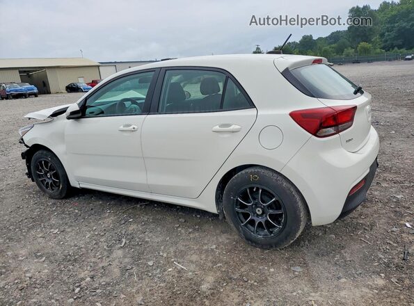 3KPA25AD3NE486489 2022 KIA RIO White Trasero izquierdo