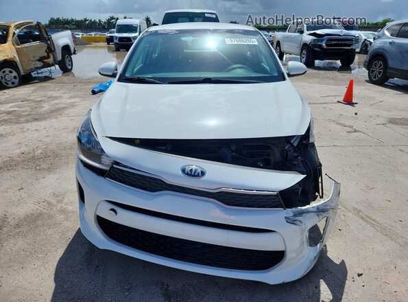 3KPA25AD4LE328403 2020 KIA RIO White Դիմացի տեսք