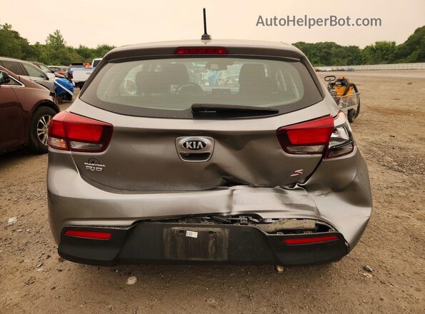 3KPA25AD5ME386800 2021 KIA RIO Gray Вид ззаду