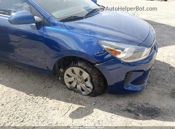 3KPA25AD7LE333854 2020 KIA RIO 5-DOOR Blue Вид спереду