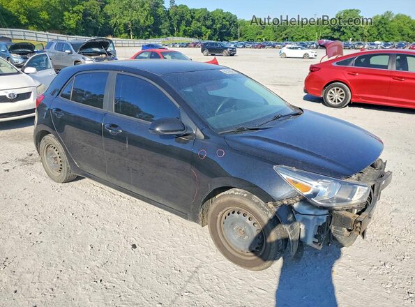 3KPA25ADXLE268529 2020 KIA RIO Черный Передняя правая четверть