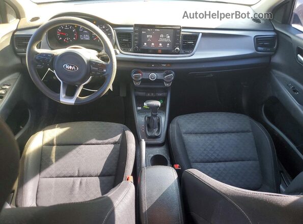 3KPA25ADXLE268529 2020 KIA RIO Черный Вид панели приборов