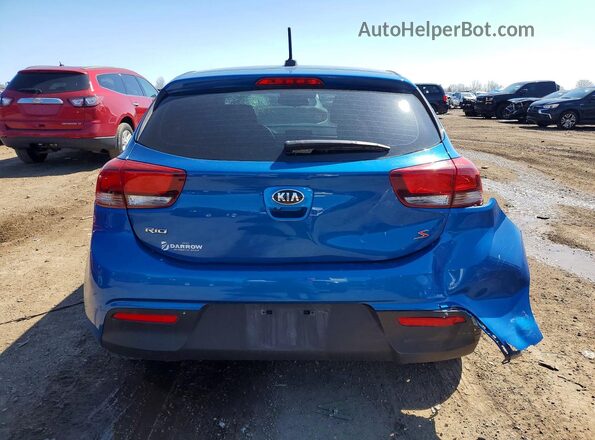 3KPA25ADXME412324 2021 KIA RIO Blue Vista trasera