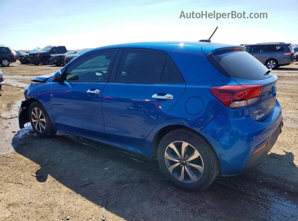 3KPA25ADXME412324 2021 KIA RIO Blue Trasero izquierdo