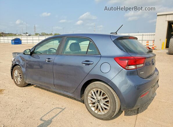 3KPA35AB1JE064064 2018 KIA RIO Blue Հետևի ձախ