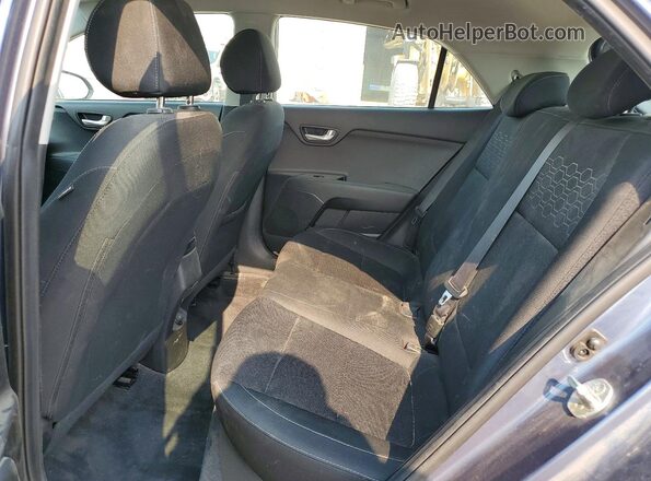 3KPA35AB1JE064064 2018 KIA RIO Blue Հետևի նստատեղերի տեսք