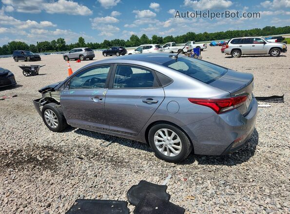 3KPC24A30JE021799 2018 HYUNDAI ACCENT Gray უკანა მარცხენა