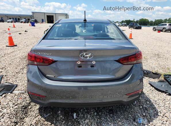 3KPC24A30JE021799 2018 HYUNDAI ACCENT Gray უკანა ხედი