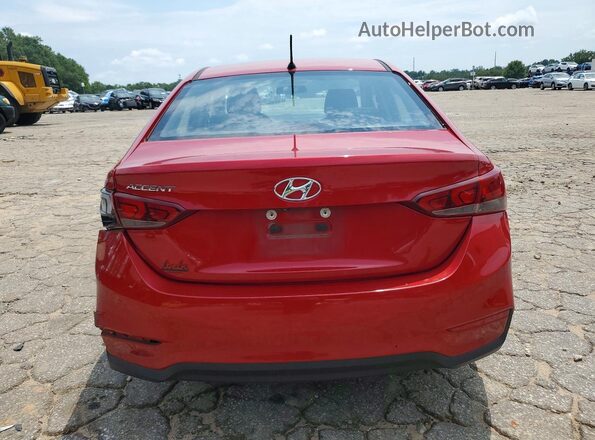 3KPC24A31JE021665 2018 HYUNDAI ACCENT Red Rear view