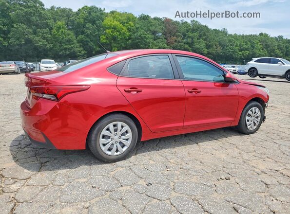 3KPC24A31JE021665 2018 HYUNDAI ACCENT Red Rear right