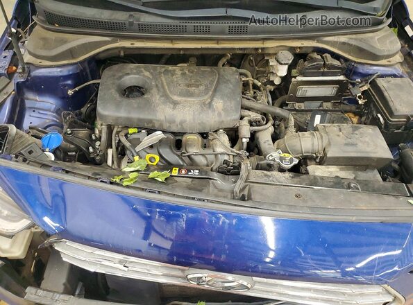 3KPC24A31KE043098 2019 HYUNDAI ACCENT Синий Вид задней части салона