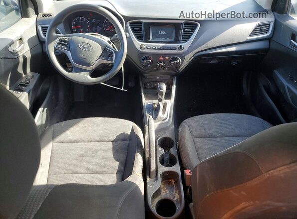 3KPC24A31KE079390 2019 HYUNDAI ACCENT Угольный Вид панели приборов