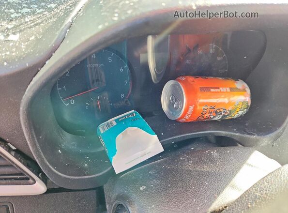3KPC24A31KE088462 2019 HYUNDAI ACCENT Blue ხელსაწყოთა პანელის ხედი