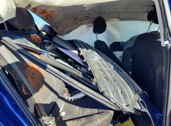 3KPC24A31KE088462 2019 HYUNDAI ACCENT Blue უკანა სავარძლების ხედი