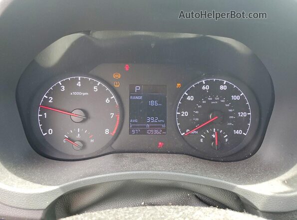 3KPC24A32JE019813 2018 HYUNDAI ACCENT Black Սարքավորումների վահանակի տեսք