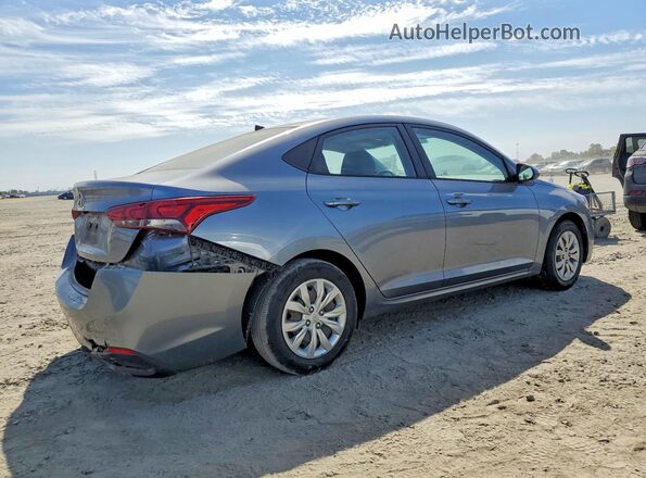 3KPC24A32JE037101 2018 HYUNDAI ACCENT Gray Trasero derecho