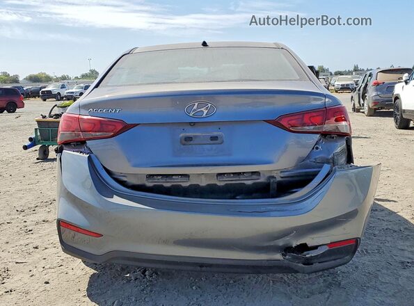 3KPC24A32JE037101 2018 HYUNDAI ACCENT Gray Vista trasera