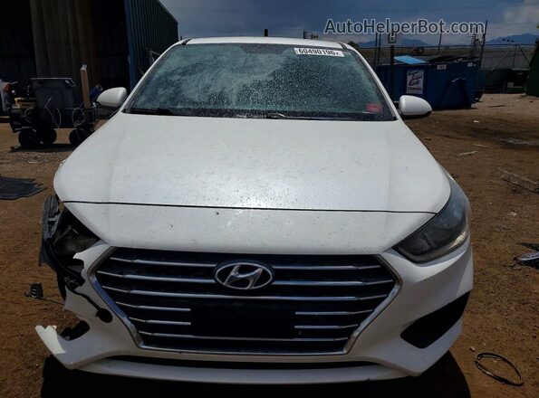 3KPC24A32KE051937 2019 HYUNDAI ACCENT Белый Вид спереди
