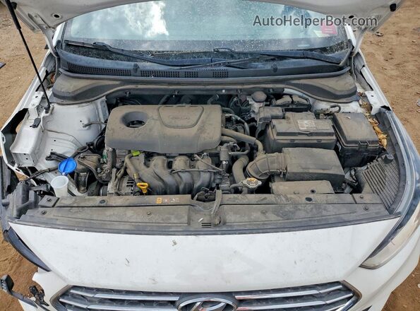 3KPC24A32KE051937 2019 HYUNDAI ACCENT Белый Вид задней части салона