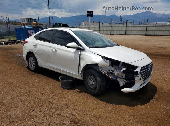 3KPC24A32KE051937 2019 HYUNDAI ACCENT Белый Передняя правая четверть