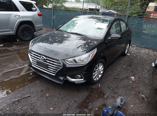 3KPC24A32KE066034 2019 HYUNDAI ACCENT Black Vista tres cuartos delantera izquierda
