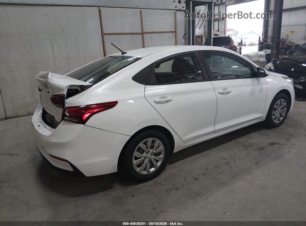 3KPC24A33JE012949 2018 HYUNDAI ACCENT White Trasero derecho