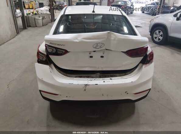 3KPC24A33JE012949 2018 HYUNDAI ACCENT White Vista frontal