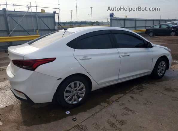 3KPC24A33KE043748 2019 HYUNDAI ACCENT White Trasero derecho
