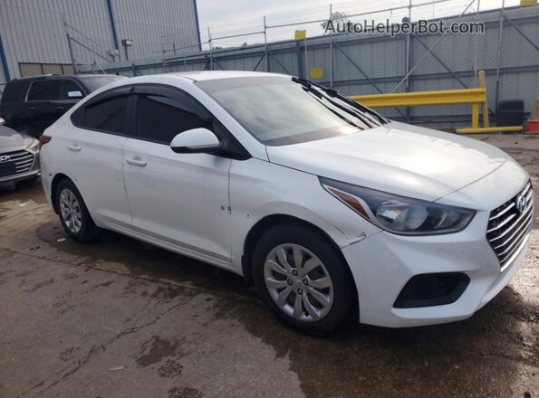 3KPC24A33KE043748 2019 HYUNDAI ACCENT White Delantero derecho