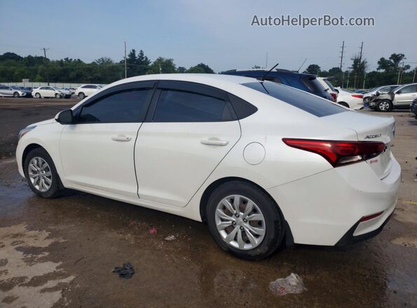 3KPC24A33KE043748 2019 HYUNDAI ACCENT White Trasero izquierdo