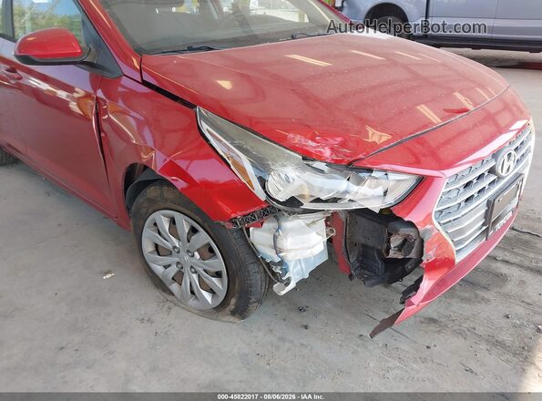 3KPC24A33KE047086 2019 HYUNDAI ACCENT Красный Вид спереди