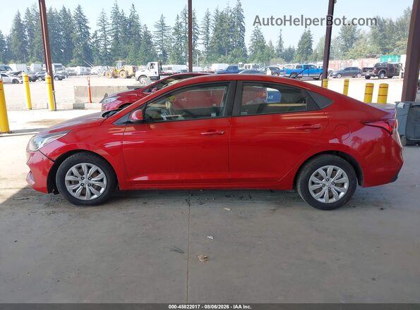 3KPC24A33KE047086 2019 HYUNDAI ACCENT Красный Панорамный вид салона 360°